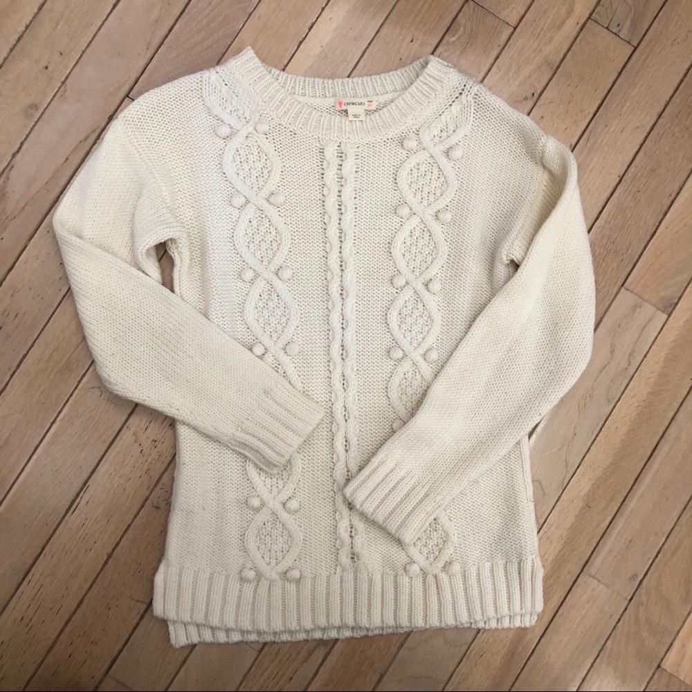 Crewcuts White Sweater